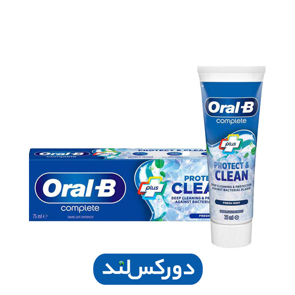 خمیردندان اورال بی مدل protect and clean 1