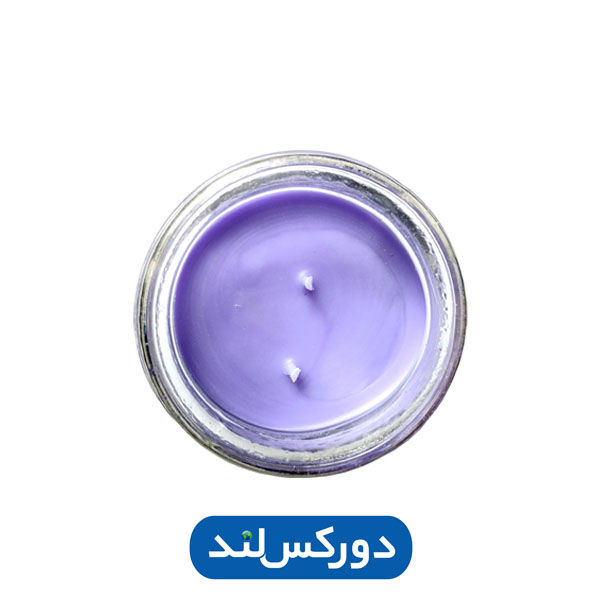 شمع دکوراتیو و معطر اسکای کندل با رایحه لوندر مدل LAVENDER